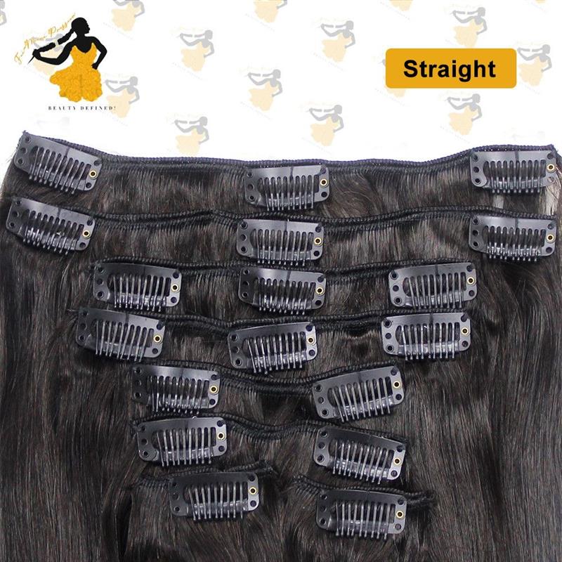 Natural Hair Clip-In's Extensions